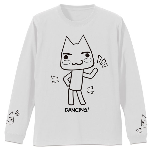COSPA Doko Demo Issho Toro Ribbed Long Sleeve T-shirt /WHITE-M