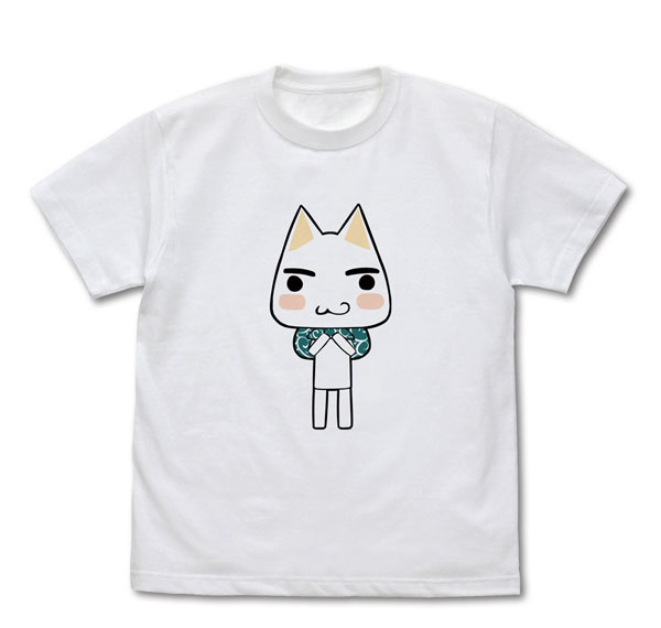 COSPA Doko Demo Issho Traveling Toro T-shirt /WHITE-S รูปภาพ 1
