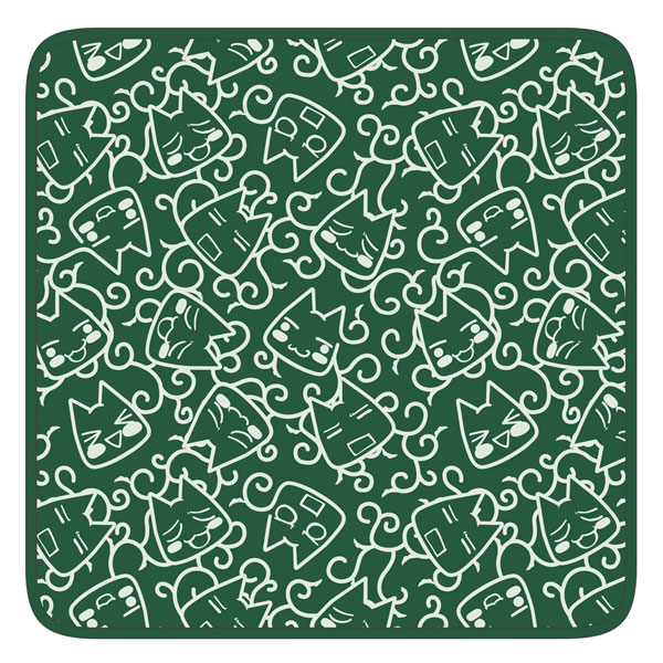 COSPA Doko Demo Issho Toro Karakusa Pattern Full Color Hand Towel