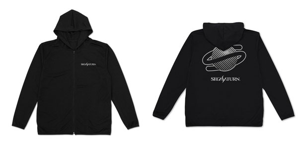 COSPA Sega Saturn Thin Dry Hoodie /BLACK-XL