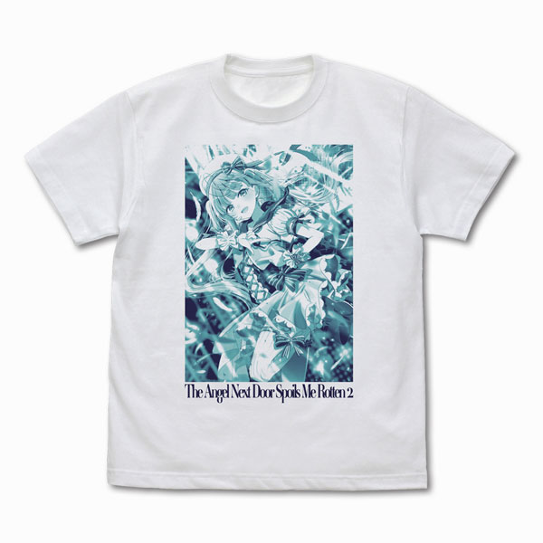 COSPA TV Anime The Angel Next Door Spoils Me Rotten 2 Mahiru Shiina T-shirt Idol Ver. /WHITE-XL imagen 1