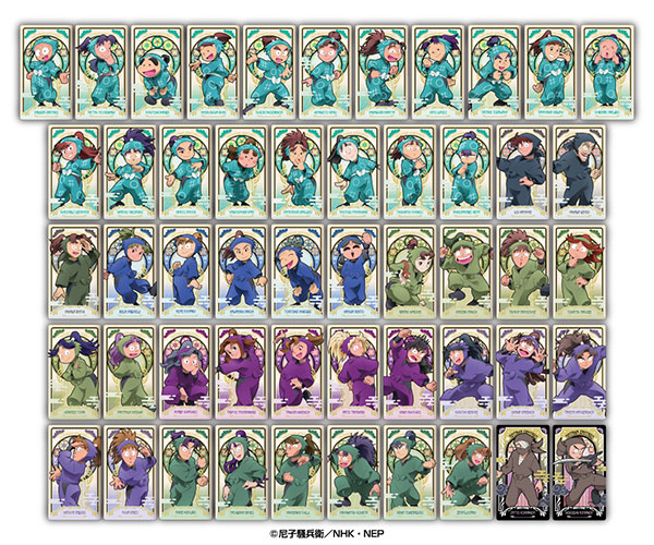 Ensky Nintama Rantaro Arcana Card Collection 17Pack BOX