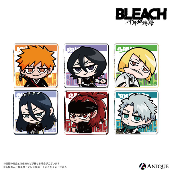 Anique 블리치: 천년혈전편 BLEACH GRAFFITI 트레이딩 미니 아크릴 블록 6팩 BOX