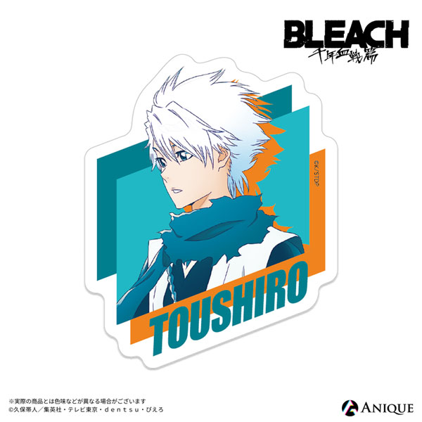 Anique Bleach: Thousand-Year Blood War BLEACH GRAFFITI Sticker Toshiro Hitsugaya imagen 1