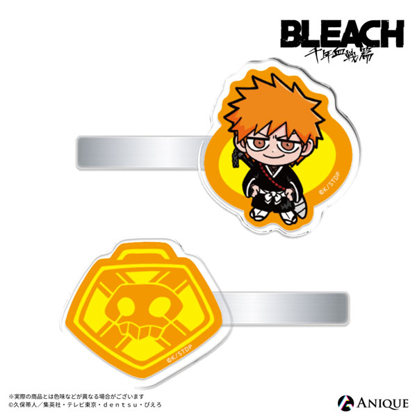 Anique Bleach: Thousand-Year Blood War BLEACH GRAFFITI Acrylic Multipurpose Clip Ichigo Kurosaki