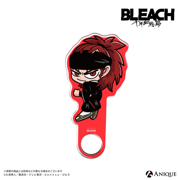Anique Bleach: Thousand-Year Blood War BLEACH GRAFFITI Acrylic Ring Renji Abarai 画像 1