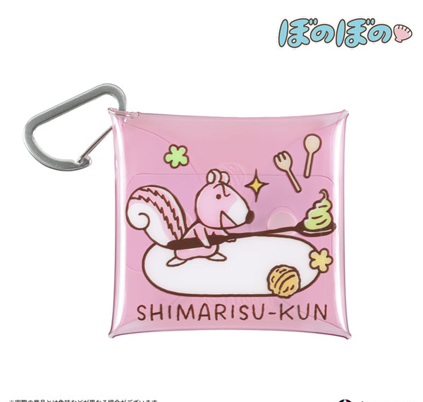 Anique Bonobono BONO BONO-shiMATCHAcafe- Shimarisu-kun Multipurpose Clear Pouch Bild 1