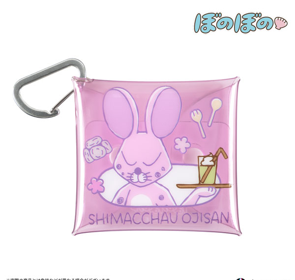 Anique Bonobono BONO BONO-shiMATCHAcafe- Shimacchau Ojisan Multipurpose Clear Pouch รูปภาพ 1