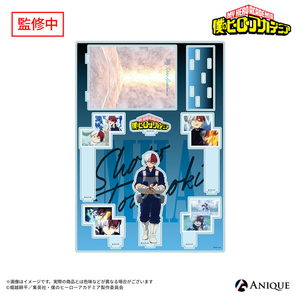 Anique My Hero Academia The Footsteps of the Heroes Shoto Todoroki Diorama Acrylic Stand imagen 1