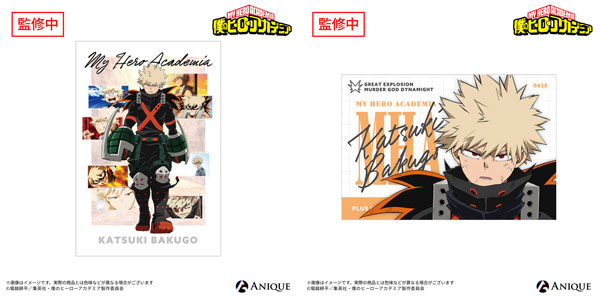 Anique My Hero Academia The Footsteps of the Heroes Katsuki Bakugo Postcard 2pcs. Set