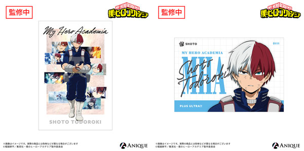 Anique My Hero Academia The Footsteps of the Heroes Shoto Todoroki Postcard 2pcs. Set