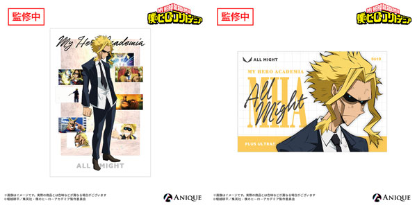 Anique My Hero Academia The Footsteps of the Heroes All Might Postcard 2pcs. Set Bild 1