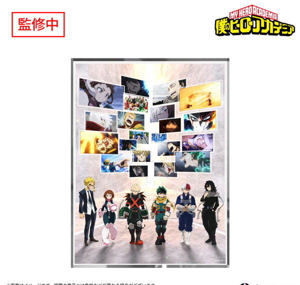 Anique My Hero Academia Hero-tachi no Ashiato Acrylic Lamination (Group Picture) รูปภาพ 1