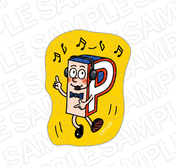Contents Seed P-chan Acrylic Sticker A Bild 1