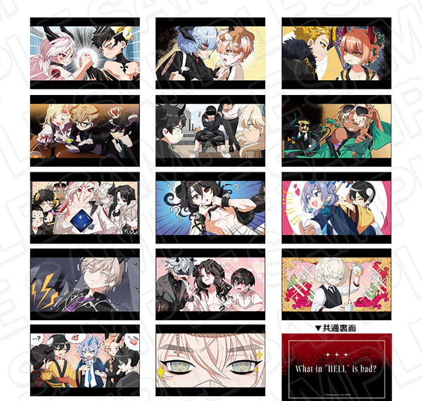 Contents Seed What in "HELL" is bad? Collection Card (Random) Mini Chara ver. 14Item Set รูปภาพ 1