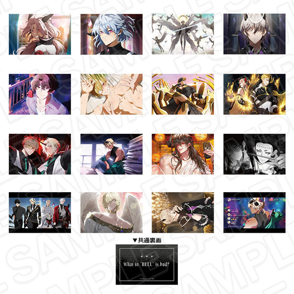 Contents Seed What in "HELL" is bad? Collection Card (Random) Life-size ver. 16Item Set