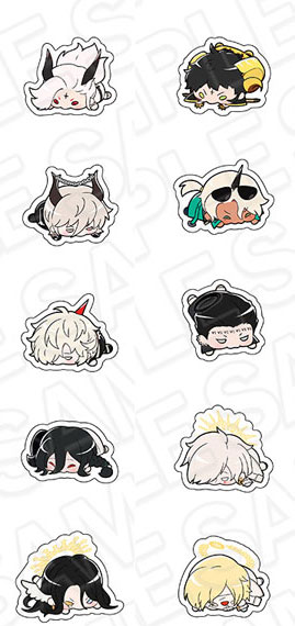 Contents Seed What in "HELL" is bad? Acrylic Clip (Random) 10Item Set รูปภาพ 1