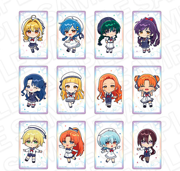 Contents Seed Mermaid Melody Pichi Pichi Pitch Clear Card (Random) Marine Look Chibi ver. 12Item Set รูปภาพ 1