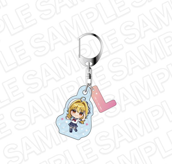 Contents Seed Mermaid Melody Pichi Pichi Pitch Initial Keychain Lucia Nanami Marine Look Chibi ver. รูปภาพ 1