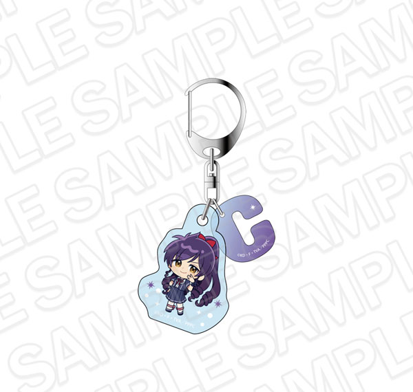 Contents Seed Mermaid Melody Pichi Pichi Pitch Initial Keychain Caren Marine Look Chibi ver. Bild 1