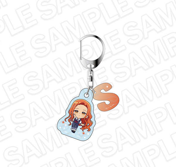 Contents Seed Mermaid Melody Pichi Pichi Pitch Initial Keychain Sara Marine Look Chibi ver. รูปภาพ 1