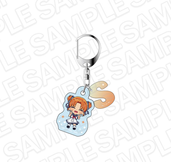 Contents Seed Mermaid Melody Pichi Pichi Pitch Initial Keychain Seira Marine Look Chibi ver. Bild 1