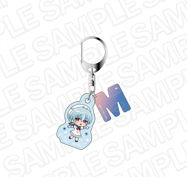 Contents Seed Mermaid Melody Pichi Pichi Pitch Initial Keychain Mimi Marine Look Chibi ver. รูปภาพ 1