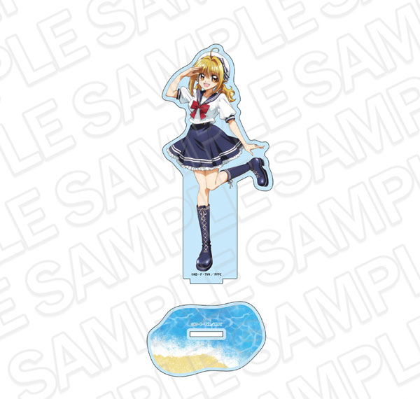 Contents Seed Mermaid Melody Pichi Pichi Pitch Hologram Acrylic Figure Lucia Nanami Marine Look ver. รูปภาพ 1