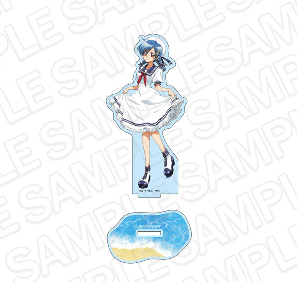 Contents Seed Mermaid Melody Pichi Pichi Pitch Hologram Acrylic Figure Hanon Hosho Marine Look ver. รูปภาพ 1