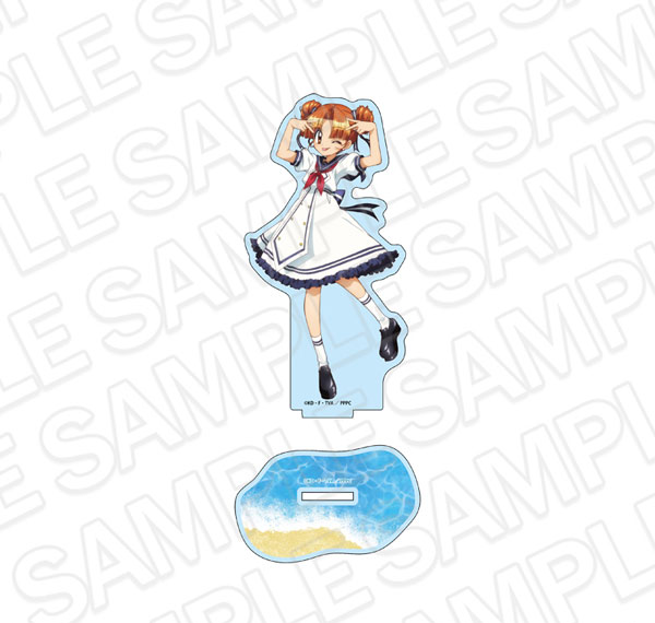 Contents Seed Mermaid Melody Pichi Pichi Pitch Hologram Acrylic Figure Seira Marine Look ver. รูปภาพ 1