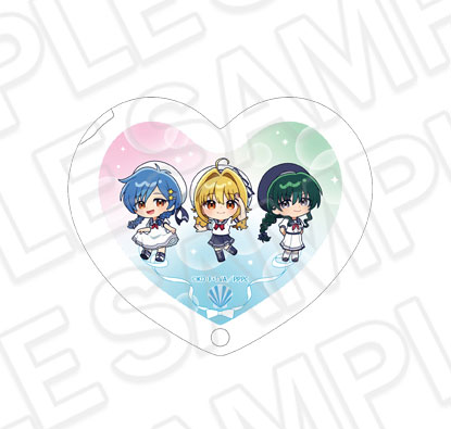 Contents Seed Mermaid Melody Pichi Pichi Pitch Heart Mirror Lucia Nanami & Hanon Hosho & Rina Toin Marine Look Chibi ver. Bild 1