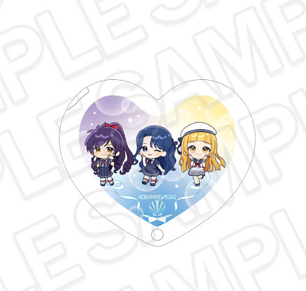 Contents Seed Mermaid Melody Pichi Pichi Pitch Heart Mirror Caren & Noel & Coco Marine Look Chibi ver. รูปภาพ 1