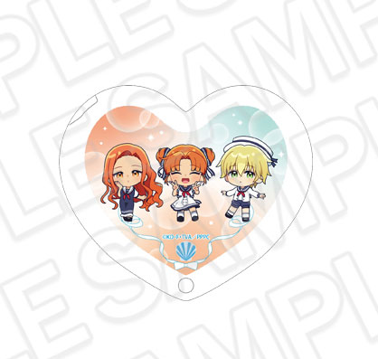 Contents Seed Mermaid Melody Pichi Pichi Pitch Heart Mirror Sara & Seira & Hippo Marine Look Chibi ver. รูปภาพ 1