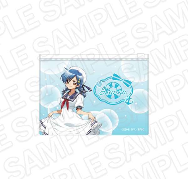 Contents Seed Mermaid Melody Pichi Pichi Pitch Clear Pouch Hanon Hosho Marine Look ver. Bild 1