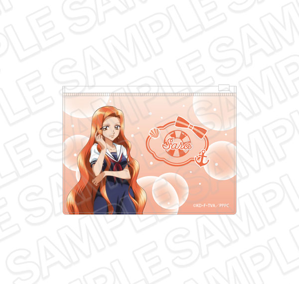 Contents Seed Mermaid Melody Pichi Pichi Pitch Clear Pouch Sara Marine Look ver. รูปภาพ 1