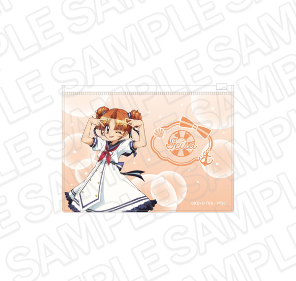 Contents Seed Mermaid Melody Pichi Pichi Pitch Clear Pouch Seira Marine Look ver. รูปภาพ 1