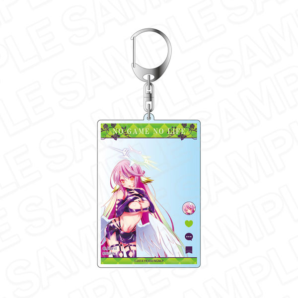 Contents Seed No Game No Life SNS Style Acrylic Keychain Jibril Bondage ver. รูปภาพ 1