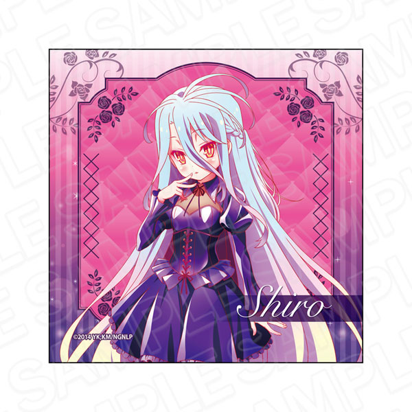 Contents Seed No Game No Life Microfiber Cloth Shiro Bondage ver.