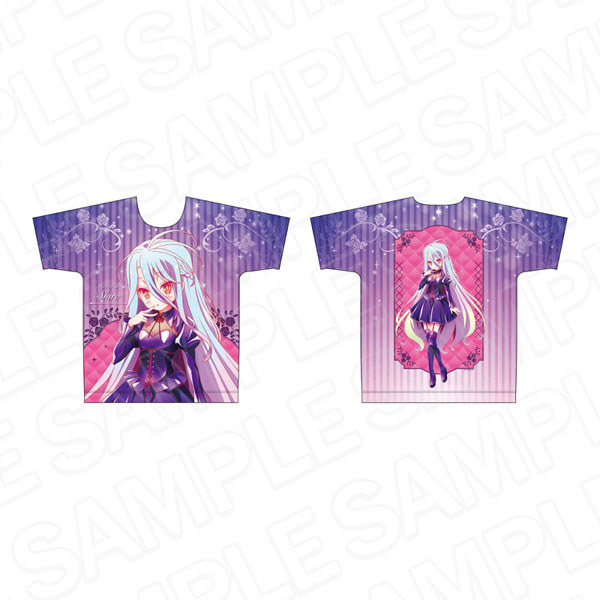 Contents Seed No Game No Life Full Graphic T-shirt Shiro Bondage ver.