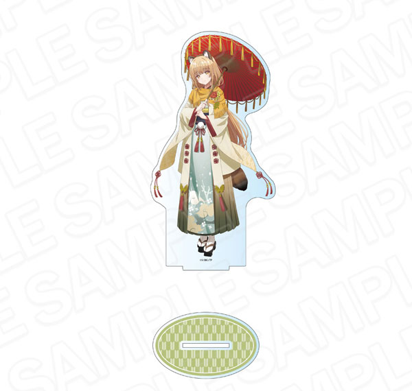Contents Seed TV Anime "The Angel Next Door Spoils Me Rotten 2" Deka Acrylic Stand Hyakki Yakou Tanuki ver. imagen 1