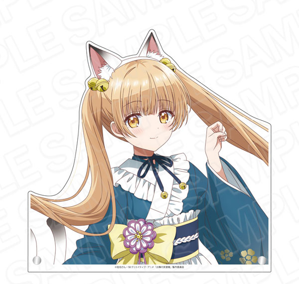 Contents Seed "The Angel Next Door Spoils Me Rotten 2" Jumbo Diecut Acrylic Board Hyakki Yakou Nekomata ver. Bild 1