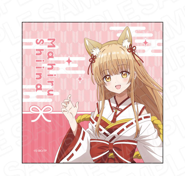 Contents Seed TV Anime "The Angel Next Door Spoils Me Rotten 2" Microfiber Cloth Hyakki Yakou Inugami ver. Bild 1
