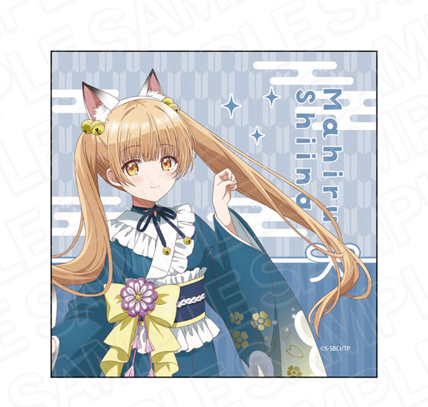 Contents Seed TV Anime "The Angel Next Door Spoils Me Rotten 2" Microfiber Cloth Hyakki Yakou Nekomata ver. รูปภาพ 1