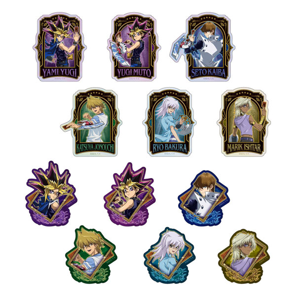 Caravan Yu-Gi-Oh! Duel Monsters Trading Travel Sticker 12Pack BOX