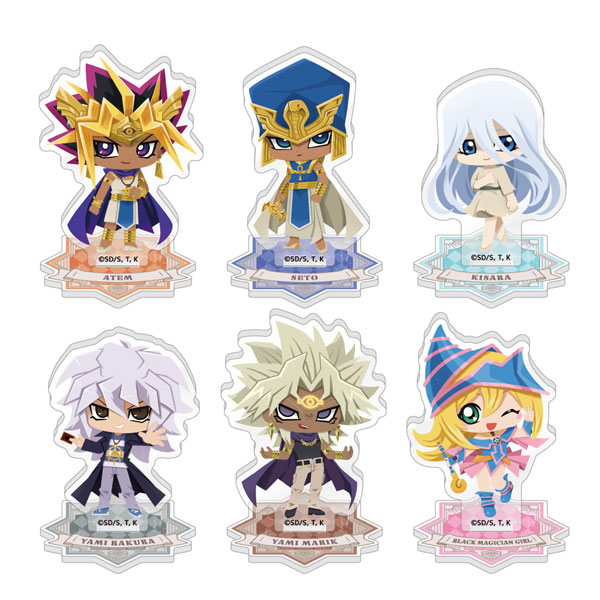 Caravan Yu-Gi-Oh! Duel Monsters Trading Chibi Chara Acrylic Stand Vol.2 6Pack BOX รูปภาพ 1