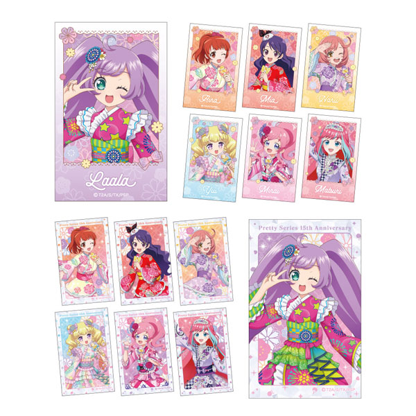 Caravan Pretty Series Trading Hologram Mini Photo Card 14Pack BOX