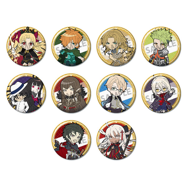Hobby Stock Pic-Lil! Fate/Grand Order Trading Tin Badge vol.9 10Pack BOX