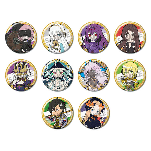 Hobby Stock Pic-Lil! Fate/Grand Order Trading Tin Badge vol.10 10Pack BOX 画像 1