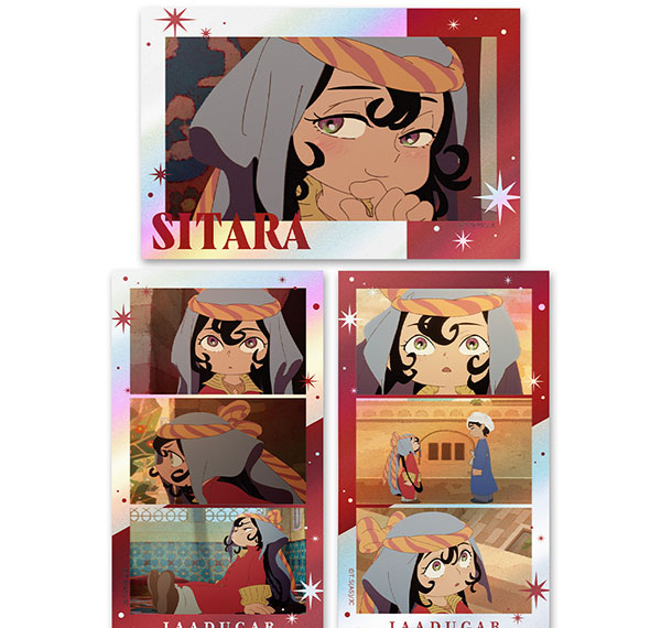 Azu Maker TV Anime "Tenmaku no Jadoogar" Thumbnail Shiny Sticker Set vol.1 Bild 1