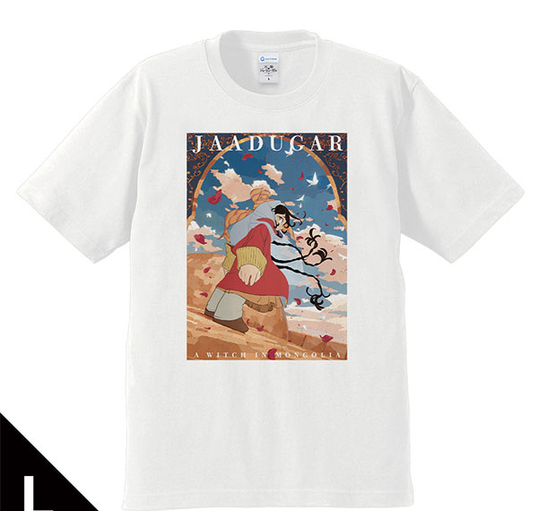 Azu Maker TV Anime "Tenmaku no Jadoogar" T-shirt Sitara Teaser Visual ver. L Size รูปภาพ 1